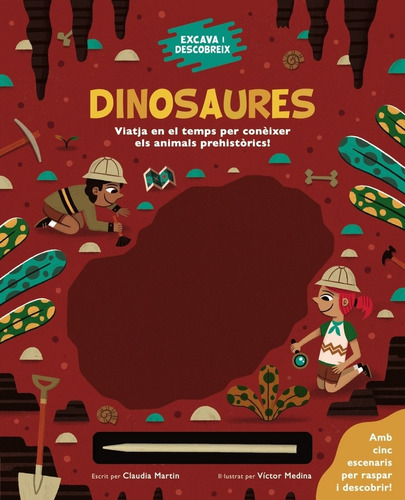 Libro Excava I Descobreix: Dinosaures