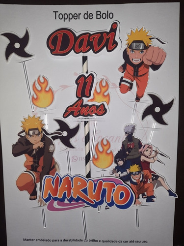 Imagem 2 de 3 de Topper Para Bolo
