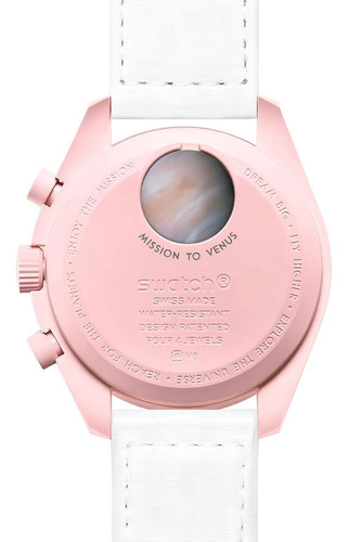 Relógio Swatch Omega Moonswatch Misión a Venus