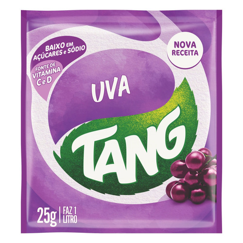 Suco de uva  Tang em pó sem glúten 25 g 