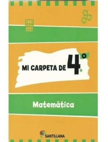 Mi Carpeta De 4 Matematica