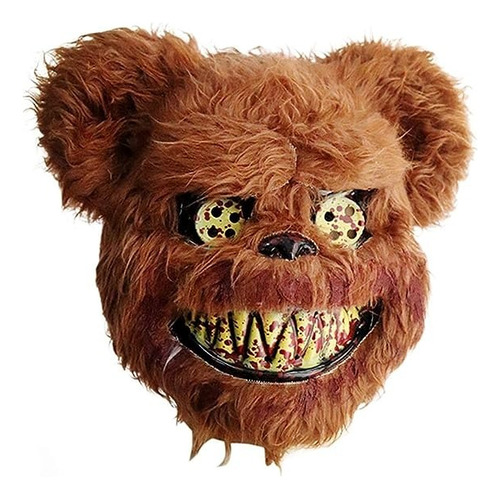 Máscaras De Halloween De  Oso Sangriento Miedo Fiest