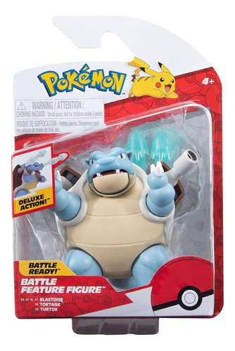 Pokemon Figura De Batalla Blastoise Deluxe Action - Premium