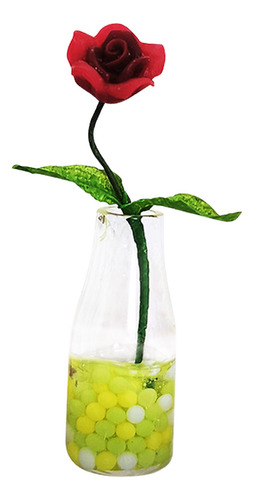 2 Florero Y Jarrón De Casas Pequeñas, Micropaisaje,