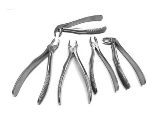 Forceps Para Niños Kit X 5 Panorama Con Cartuchera Odontolog