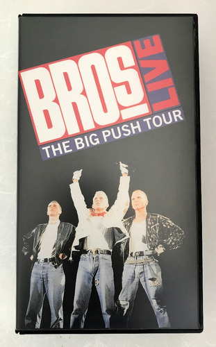 Bros Live - The Big Push Tour. Vhs Original Japonés