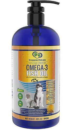 El Aceite De Pescado Pure & Natural Líquido Omega 3 Para Per