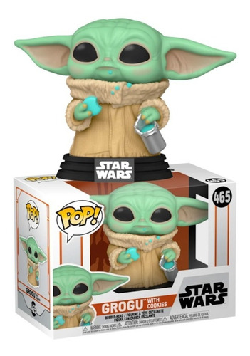 Funko Pop Child Baby Yoda C/galleta Mandalorian Stars Wars