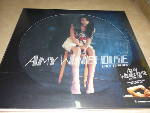 Amy Winehouse Back To Black Vinilo Picture Disc Nuev Ggjjzz