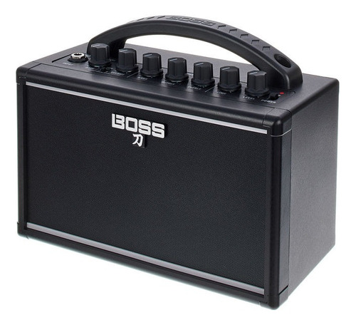 Boss Katana Mini Amplificador Portatil Guitarra 7 W Efecto Color Negro