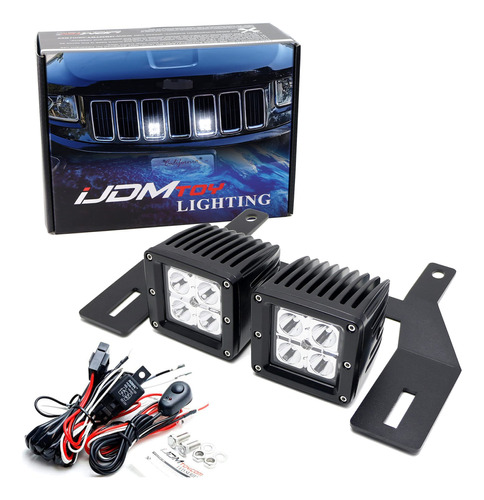 Kit Luz Led Para Jeep Grand Cherokee Incluye Cubo Cree Rele