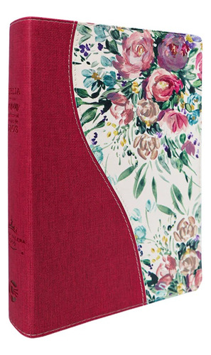 Biblia De Una Joven Conforme Al Corazón De Dios /lujo Floral