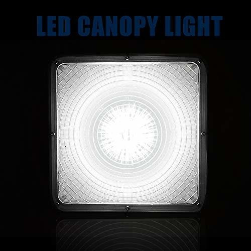 Luz Led Canopy 70 w Bay Balcon Vehiculora Calzada Techo
