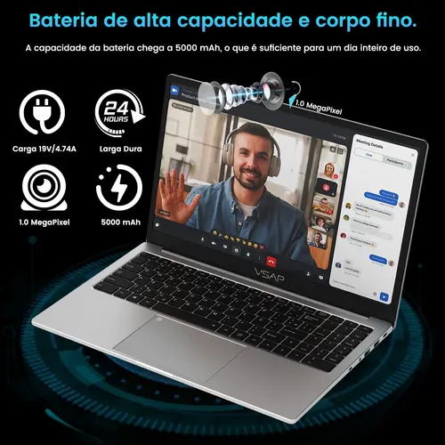 Notebook I7 13620h 32gb Ram 1tb Ssd Laptop Win11 15.6in | MercadoLivre