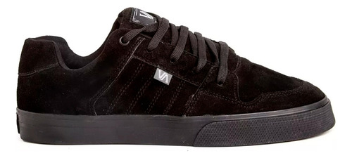 Imagen 1 de 4 de Zapatillas Skate Urbanas Cuero Negro Envio Gratis Valimited