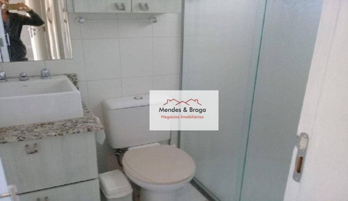 Imagem 13 de 30 de Apartamento À Venda, 62 M² Por R$ 340.000,00 - Vila Rosália - Guarulhos/sp - Ap3187