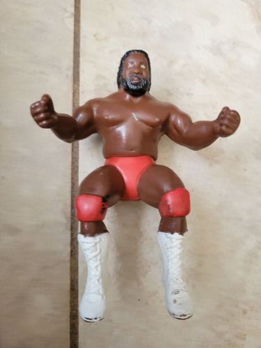 Figura  Wwf Junkyard Dog Tumba Wrestler Loose Wrestling 