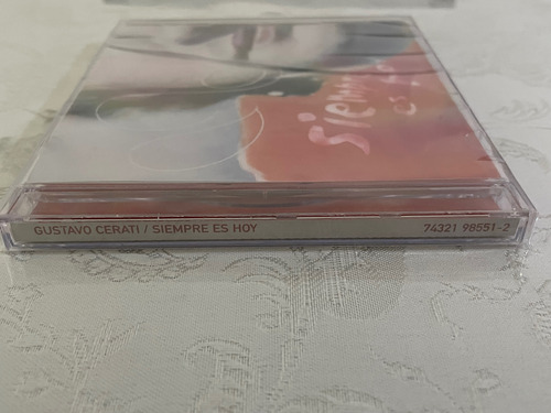 Gustavo Cerati - Siempre Es Hoy Cd Nuevo Sellado