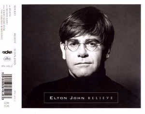 Elton John - Believe ..........cd Single