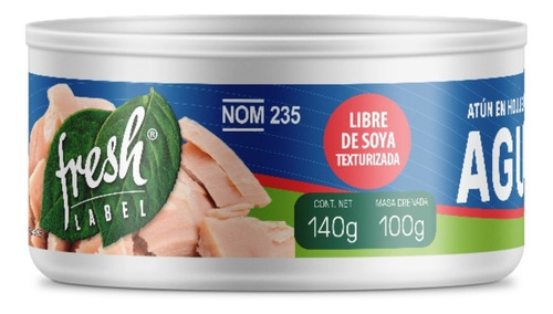 Atun Fresh Label En Agua 140 Gr