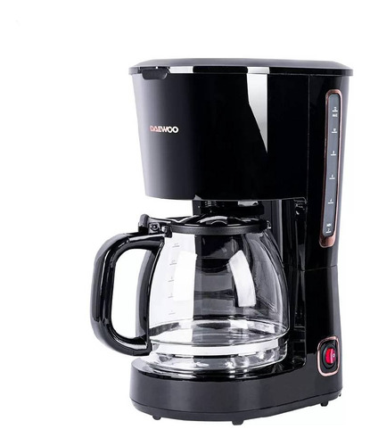 Cafetera Daewoo Dcm-1884 1.5lts Antigoteo Filtro Desmontable