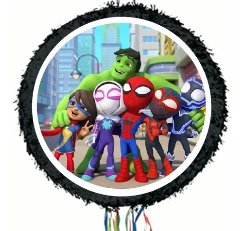 Piñatas Spidey Y Sus Sorprendes Amigos
