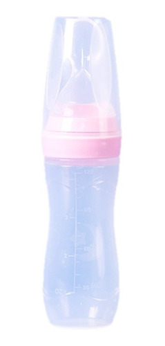 Imagen 2 de 5 de Tetero Con Cuchara De Silicona Abbi