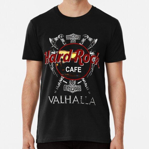 Remera 1hard Rock Cafe Valhalla Algodon Premium