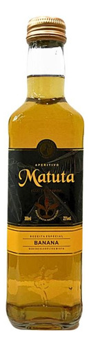 Mini Cachaça Matuta Flor De Banana 300ml