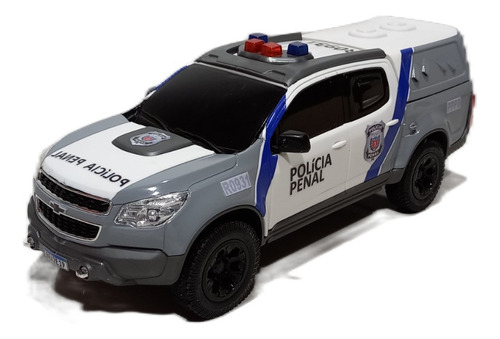 Miniatura Viatura Polícia Penal Do Paraná Branco