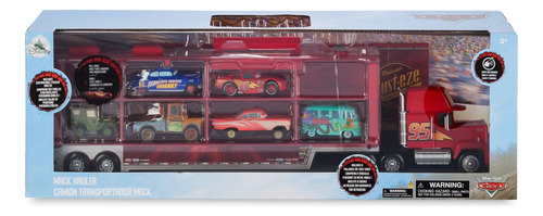 Toy Disney Pixar Cars Lightning Mcqueen Mack Hauler Con 6 Co