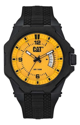 Reloj Cat Lm.121.21.731 Octa Classic Black Rubber Band 