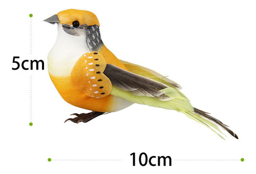 Figuras De Pájaros Artificiales Para Jardín, Decoración
