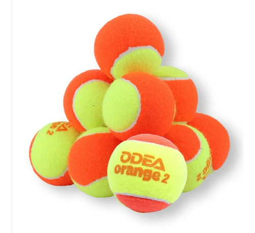Bola Beach Tênnis Odea ( Estagio 2 ) Orange Pack C/04 Bolas