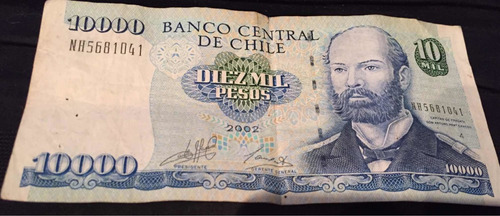 Billetes 10 Mil Pesos  2002-03-06.(cada Uno) Coleccionistas