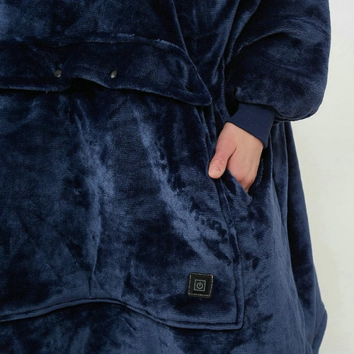 Pijama Polar Mujer Camisa De Dormir Felpa Manta Con Usb