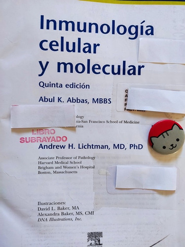 Libro Inmunología Celular Y Molecular A. K. Abbas L 154g4