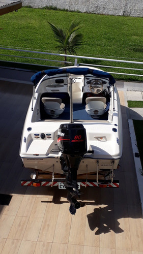 Bayliner 16 Pés(casco Americano Original) 90hp Mercury 200hs