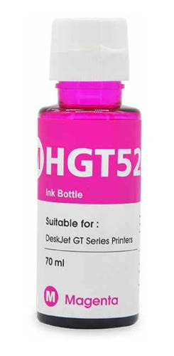 Tinta Genérica Para Hp Gt51 / Gt52 Colores