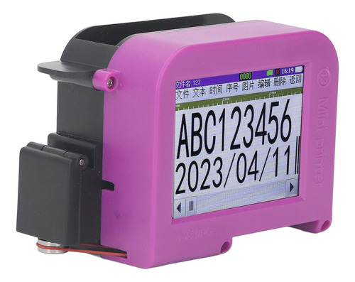 Impresora Portátil De Inyección De Tinta Desmontable Mini Sm