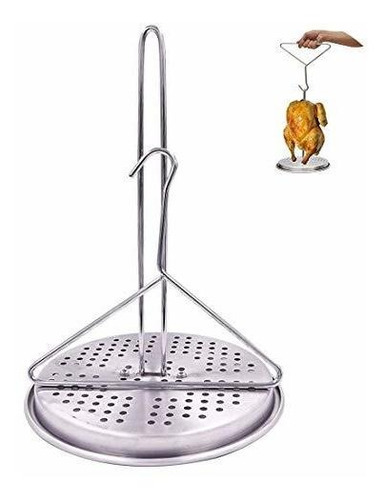 Jiaye Inc Aluminium Vertical Turkey Frying Rack Set Con