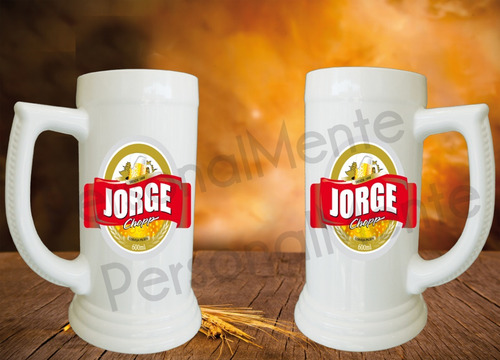 Chops De Cerveza Irrompible Personalizado Dia Del Padre
