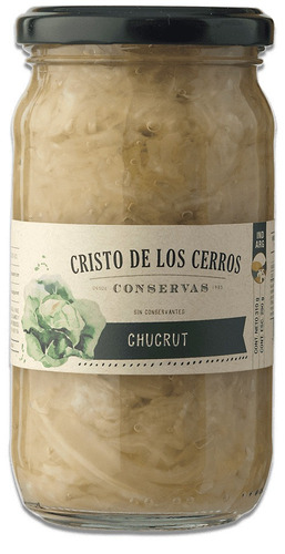 Pack X2 Riquisimo Chucrut X600gr Cristo De Los Cerros