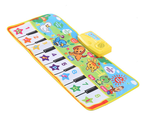 Manta De Piano Para Niños, Teclado Plegable, Alfombra Musica