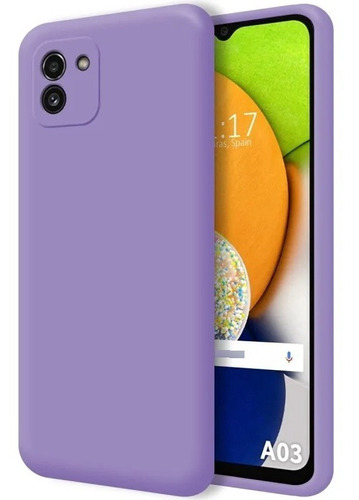 Carcasa Samsung A03 Protector Funda Case Silicona