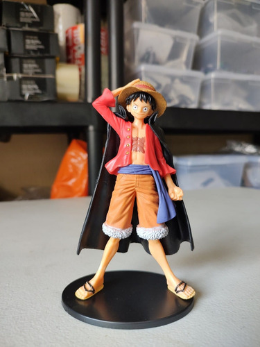 Figura One Piece Luffy Roronoa Zoro Con Capa 15 Cm