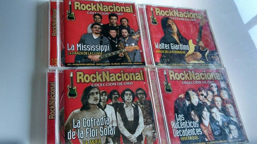 Cd Original Combo Cuatro Cds Rock Nacional De Oro Noticias