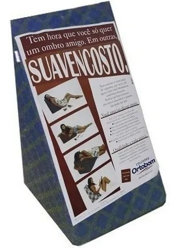 Encosto Triangular Suave Encosto Ortobom Com Capa Zíper