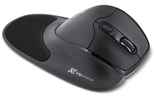 Klip Xtreme Flexor Mouse Inalámbrico Semi-vertical - Kmw-750