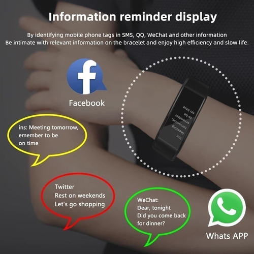 Imagen 7 de 10 de Reloj Inteligente Smartwatch M5 Deportivo Pulsera Deportes